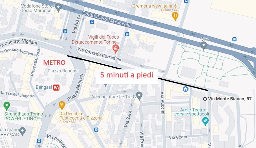 Apartmán Locazione Turistica Casa Gardenia Turín Exteriér fotografie